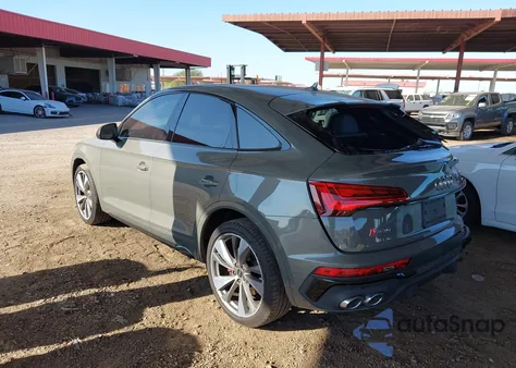 2023 Audi Sq5 Sportback Premium Plus Tfsi Quattro Tiptronic z USA, uszkodzony, nr VIN WA124AFY3P2118648